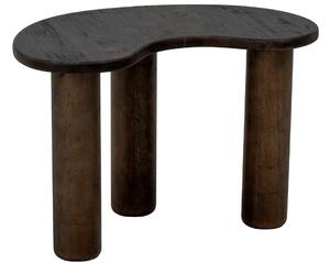 Hnědý dřevěný odkládací stolek Bloomingville Luppa 53 x 36 cm