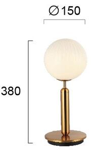 Stolní lampa JOLIN 1xG9/5W/230V zlatá