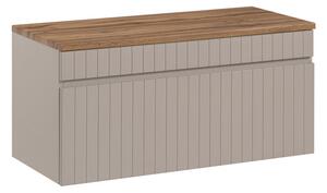 Koupelnová skříňka ICONIC CASHMERE 100cm + deska