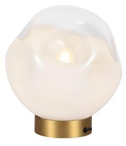 Stolní lampa VANA 1xE27/40W/230V krémová/zlatá