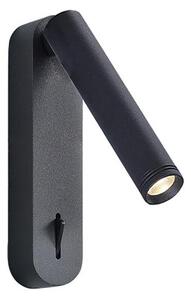 LED Nástěnné bodové svítidlo ABRIEL LED/6W/230V černá