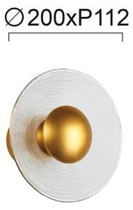 LED Nástěnné svítidlo GLAMOUR LED/9W/230V zlatá
