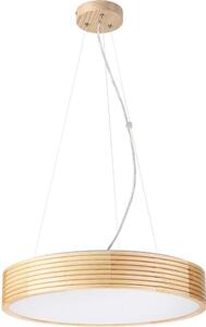 Lustr na lanku NATURAL MODERN 3xE27/15W/230V pr. 47,5 cm borovice