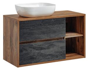Koupelnová skříňka HAMPTON C 100cm + umyvadlo