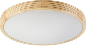 Stropní svítidlo NATURAL MODERN SLIM 3xE27/15W/230V pr. 47,5 cm borovice
