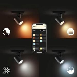 PH 8720169320598 Hue WA Runner bodové LED svítidlo GU10 5W 350lm 2200-6500K IP20 černá - PHILIPS