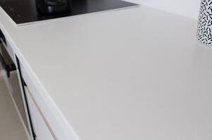 Rohová kuchyně Lenny pravý roh 320x180 cm (bílá lesk/dub sonoma)