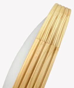 Stropní svítidlo NATURAL MODERN SLIM 3xE27/15W/230V pr. 47,5 cm borovice