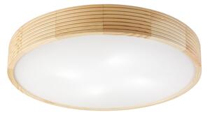 Stropní svítidlo NATURAL MODERN 4xE27/15W/230V pr. 58 cm borovice