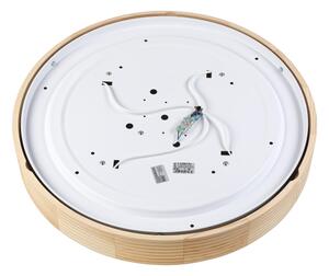 Stropní svítidlo NATURAL MODERN 4xE27/15W/230V pr. 58 cm borovice