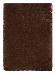 Kusový koberec pratelný LAPIN Shaggy, protiskluzový, slonová kost, čokoláda velikost 180x270 cm | krásné koberce cz