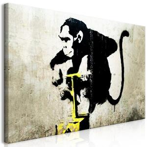 Obraz XXL Monkey TNT Detonator od Banksyho II