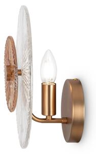 Maytoni MOD007WL-01G - Nástěnné svítidlo ASTER 1xE14/40W/230V