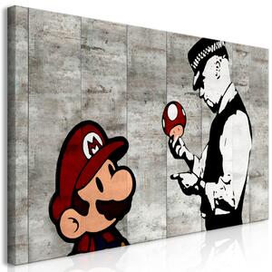 Obraz XXL Banksy: Mario Bros II