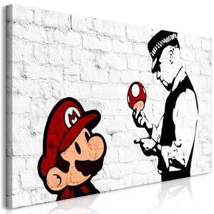 Obraz XXL Mario Bros (Banksy) II