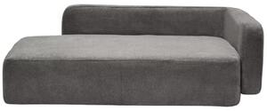 Tmavě šedý pelíšek pro domácí mazlíčky Kave Home Bowie 96 x 70 cm