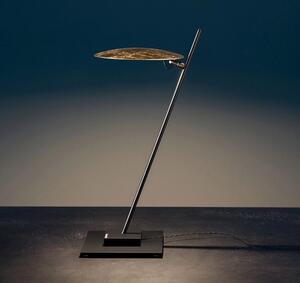 Catellani & Smith Luxusní stolní LED lampa Lederam T1, 2700K, 1x10W Barva: Bílá/Satén