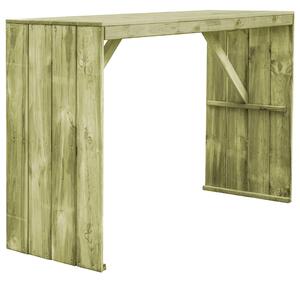 Barový stůl 170 x 60 x 110 cm impregnovaná borovice