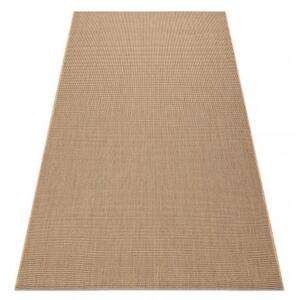 Dywany Luszczow Kusový koberec SIZAL FLOORLUX 20580 hladký, jednobarevný - přírodní / káva Rozměr koberce: 160 x 230 cm
