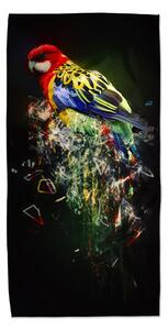 Sablio Ručník Barevný papoušek - 70x140 cm