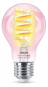 PH 8720169165779 WiZ Smart LED Žárovka s tradičním vzhledem, čirá, 40 W 470lm 2200-6500K (RGB) A60 E27 - PHILIPS