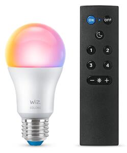 PH 8720169074996 WiZ SET 1x LED žárovka E27 A60 8W (60W) 806lm 2200-6500K RGB IP20, stmívatelná + ovladač - PHILIPS