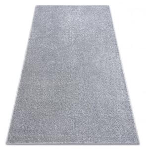 Koberec, koberec metráž SANTA FE stříbrný 72 hladký, Jednotný jedno velikost 300x500 cm | krásné koberce cz