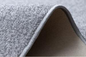 Koberec, koberec metráž SANTA FE stříbrný 72 hladký, Jednotný jedno velikost 200x250 cm | krásné koberce cz
