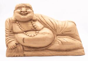 Buddha - dřevěná socha Feng shui BUD28