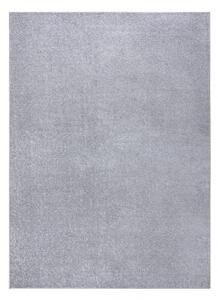 Koberec, koberec metráž SANTA FE stříbrný 72 hladký, Jednotný jedno velikost 300x450 cm | krásné koberce cz