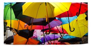 Ručník SABLIO - Deštníky 30x50 cm