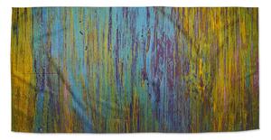 Sablio Ručník Dřevěná abstrakce - 70x140 cm