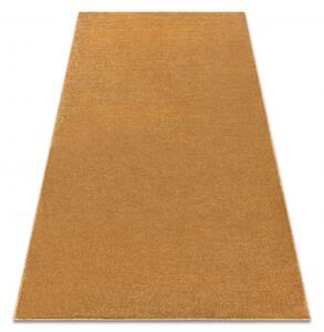 Dywany Luszczow Kusový koberec SOFTY, Jednobarevný, zlatý Rozměr koberce: 80 x 150 cm
