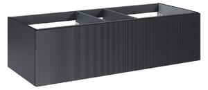 Elita Soho Slim skříňka 120x45.3x31.8 cm pod umyvadlo závěsná černá RE081204047160