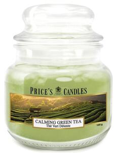 PRICE´S MINI svíčka ve skle Calming Green Tea - hoření 30h