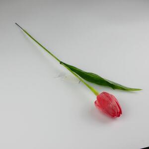 Umělý tulipán červený- 43 cm, č. 2