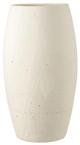 DNYMARIANNE -25% Bílá keramická váza J-line Elica 60 cm