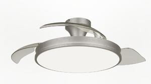 PH 8721103096081 Atlas DC stropní ventilátor a svítidlo 28W+35W nikl - PHILIPS