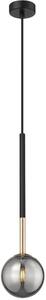 Zuma Line Arcturus závěsné svítidlo 1x4 W černá-zlatá P0574-01F-SDFZ