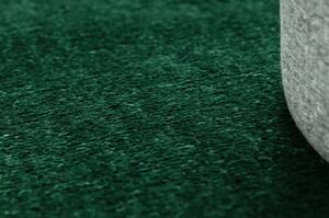 Koberec kulatý SOFTY Jednotný, Jednobarevný, forest zelená velikost kruh 150 cm | krásné koberce cz