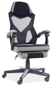 Kancelářská židle Q-939 černá/šedá