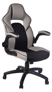 Kancelářská židle Q-372 černá/béžová