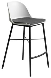 Bílá plastová barová židle Unique Furniture Whistler 68 cm