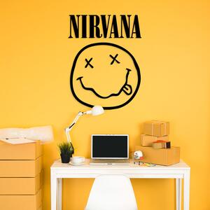 DUBLEZ | Dřevěný obraz - Logo Nirvana | Obraz
