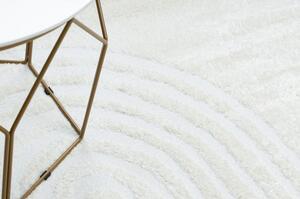 Moderní koberec MODE 8597 geometrická krémová velikost 120x170 cm | krásné koberce cz