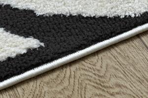 Moderní koberec MODE 8629 mušle krémová / černá velikost 160x220 cm | krásné koberce cz