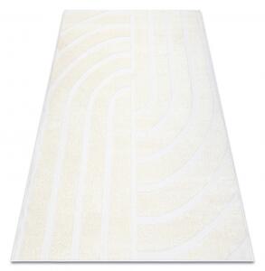 Moderní koberec MODE 8631 geometrická krémová velikost 200x290 cm | krásné koberce cz