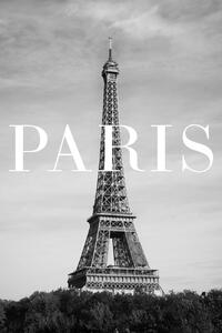 Fotografie Paris Text 2, Pictufy Studio, (26.7 x 40 cm)