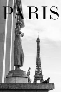 Fotografie Paris Text 5, Pictufy Studio, (26.7 x 40 cm)