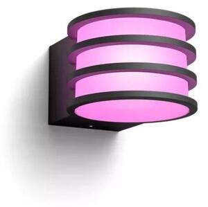 PH 8721103118639 Hue Lucca venkovní nástěnné LED svítidlo A60 WCA antracit 1000-20000K RGB - PHILIPS